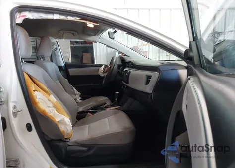 2016 Toyota Corolla Le из США, поврежденный, VIN 2T1BURHEXGC543731